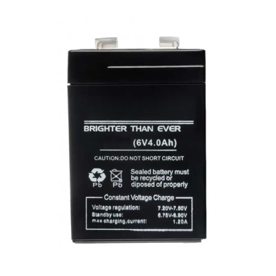 Акумулятор свинцево кислотний універсальна акумуляторна батарея 6V 4.0 AH