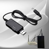 USB кабель для роутера от Power Bank переходник преобразователь 9V 12V кабель питания от повербанка