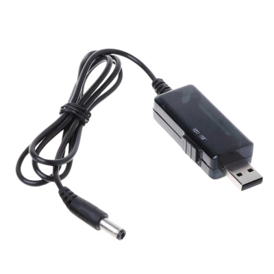 USB кабель для роутера от Power Bank переходник преобразователь 9V 12V кабель питания от повербанка
