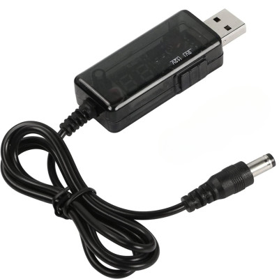 USB кабель для роутера от Power Bank переходник преобразователь 9V 12V кабель питания от повербанка
