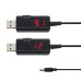 USB кабель для роутера от Power Bank переходник преобразователь 9V 12V кабель питания от повербанка