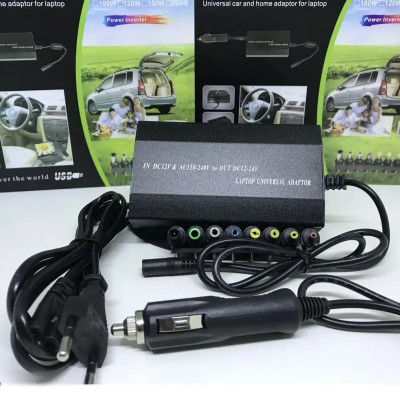 Зарядний пристрій для ноутбука MY 120W універсальна зарядка Блок живлення від мережі та прикурювача 12-24В