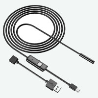 Камера эндоскоп 3,5 метра Android и РС гибкая USB  Endoscoop водонепроницаемый