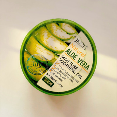 Заспокійливий та зволожуючий гель з Aloe Vera для обличчя та тіла 300 мл універсальний