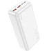 Повербанк J101B 30000 mAh із швидкою зарядкою універсальний зарядний пристрій 22.5W USB Type-C micro USB