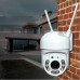 Камера відеоспостереження поворотна вулична CAMERA YCC365 plus Wi-Fi IP 3 МП для зовнішнього спостереження та будинку