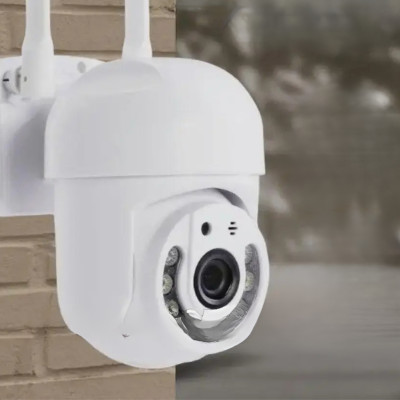 Камера відеоспостереження поворотна вулична CAMERA YCC365 plus Wi-Fi IP 3 МП для зовнішнього спостереження та будинку