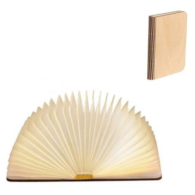 Нічник книга акумуляторний Folding Book Lamp настільний кольоровий світильник на магніті