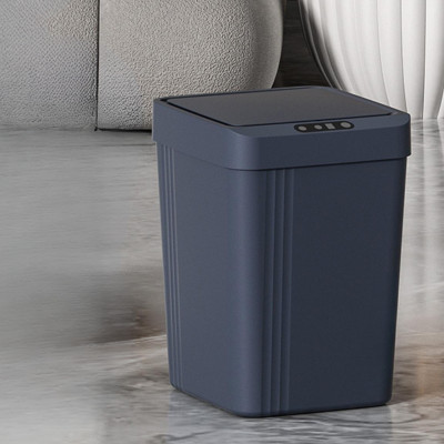 Мусорное ведро с автоматическим датчиком движения 13л Smart Trash Barrel сенсорное с крышкой
