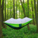 Туристичний гамак з москітною сіткою Travel Hammock 250x120 см Підвісний Для відпочинку із дугами від комах