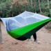 Туристичний гамак з москітною сіткою Travel Hammock 250x120 см Підвісний Для відпочинку із дугами від комах
