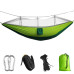 Туристичний гамак з москітною сіткою Travel Hammock 250x120 см Підвісний Для відпочинку із дугами від комах