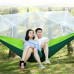 Туристичний гамак з москітною сіткою Travel Hammock 250x120 см Підвісний Для відпочинку із дугами від комах