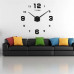 Великий настінний годинник 3D на батарейках Diy Clock Електронна наклейка Зроби сам для кухні вітальні