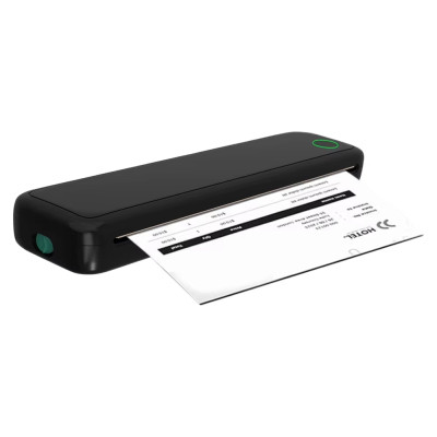 Бездротовий термопринтер Mini А4 Printer акумуляторний Bluetooth мобільний міні принтер iOS Android