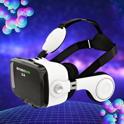 Окуляри віртуальної реальності для телефону BOBOVR Z4 Розумний 3D шолом гарнітура для перегляду з навушниками