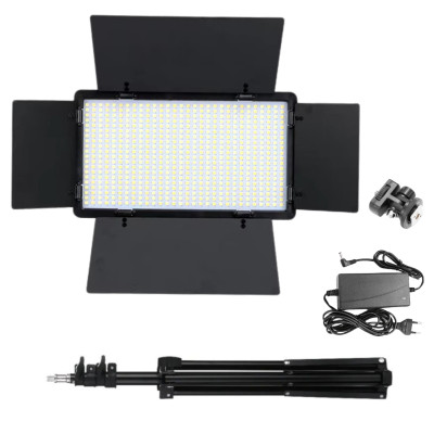 Прямокутна LED лампа U600 PRO зі штативом 2м світлодіодне відеосвітло 21х12см