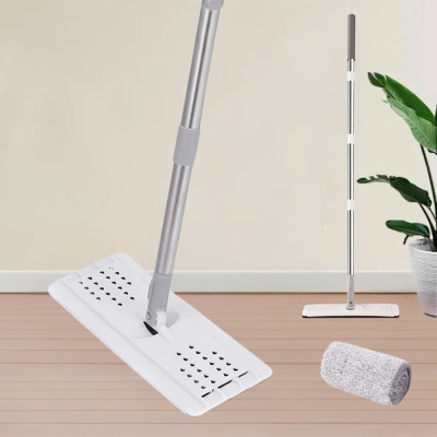 Телескопічна швабра з мікрофіброю для відра Scratch cleaning Mop запасна швабра без відра