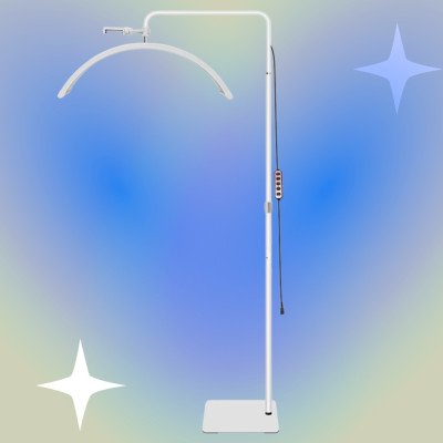 Безтіньова лампа дуга 70см на штативі Smart Moon Light HD-M8X LED лампа для тату брів косметології