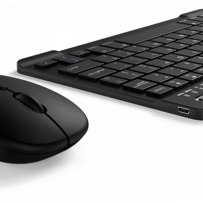 Акумуляторна клавіатура з мишкою Mouse&Keyboard Kit бездротовий комплект для ноутбука телефону планшета