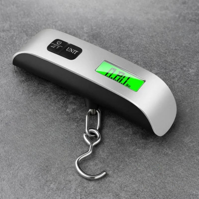 Ручні ваги електронні для багажу з підсвічуванням Electronic Luggage Scale Кантер електронний цифровий до 50 кг