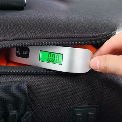 Ручні ваги електронні для багажу з підсвічуванням Electronic Luggage Scale Кантер електронний цифровий до 50 кг