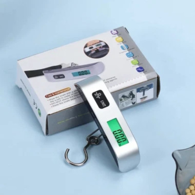 Ручні ваги електронні для багажу з підсвічуванням Electronic Luggage Scale Кантер електронний цифровий до 50 кг