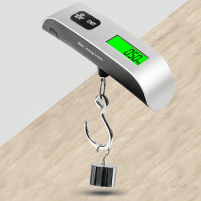 Ручні ваги електронні для багажу з підсвічуванням Electronic Luggage Scale Кантер електронний цифровий до 50 кг