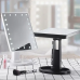 Косметичне дзеркало для макіяжу настільне з підсвічуванням LED Mirror сенсорне White 22 світлодіода