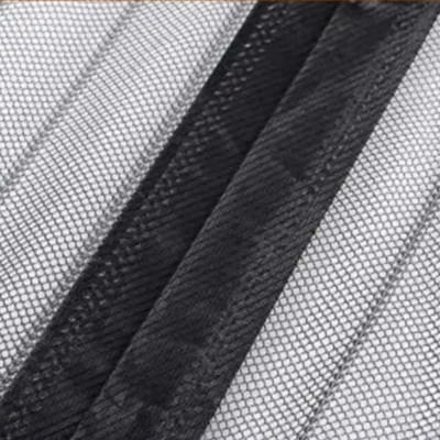 Сітка москітна на двері Magic Mesh 210х100 см Антимоскітна штора на магнітах Захисна шторка від комарів і мух