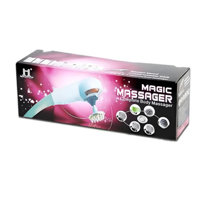 Массажер Ручной вибрационный для всего тела magic massager 7 в 1