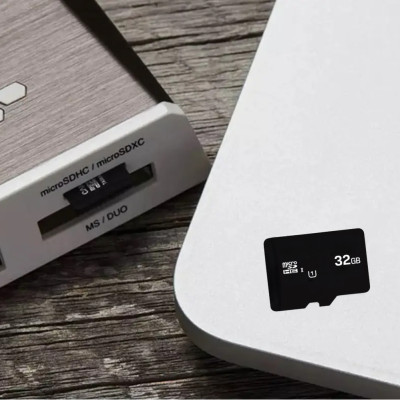 Карта пам'яті 32 ГБ microSD Class 10 для техніки мікро СД без адаптера флеш картка