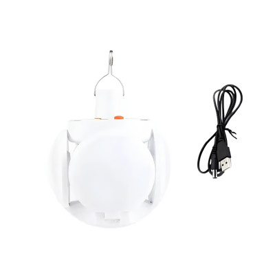 Підвісна лампа для кемпінгу та відпочинку Magic Cool Camping Light на акумуляторі із сонячною панеллю з гачком