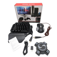 Набор клавиатура мышь Игровой Hub для консолей и пк Converter Mix Pro с конвертером клавиатурой и мышкой