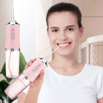 Іригатор для ротової порожнини 230мл Portable Oral Irrigator очищувач зубів бездротовий портативний з 3 режимами