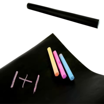 Самоклеюча плівка для малювання крейдою 45х30см Black Board Sticker дошка на стіну з крейдою Самоклеюча плівка для малювання крейдою 45х30см Black Board Sticker дошка на стіну з крейдою