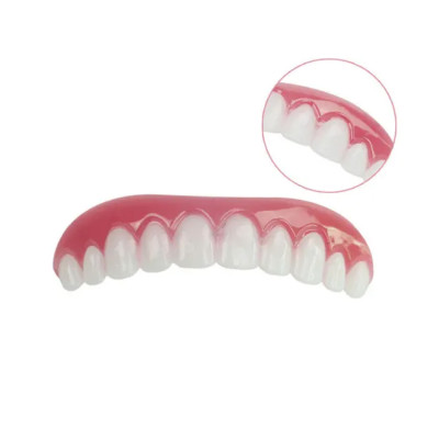 Съемные виниры для зубов Perfect Smile Veneer Верхняя накладка на зубы с футляром для хранения 