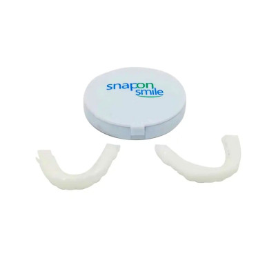 Виниры съемные для зубов Snap On Smile Veneers Универсальные виниры на верхние и нижние зубы 