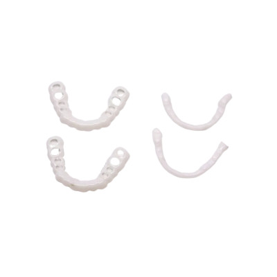Виниры съемные для зубов Snap On Smile Veneers Универсальные виниры на верхние и нижние зубы 