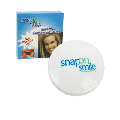Виниры съемные для зубов Snap On Smile Veneers Универсальные виниры на верхние и нижние зубы 