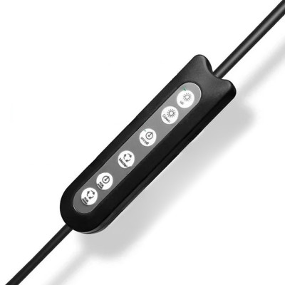 Набір блогера 5в1 Кільцева RGB LED лампа 45см Штатив 2м Селфи-трипод Bluetooth Петличний мікрофон екшн камера