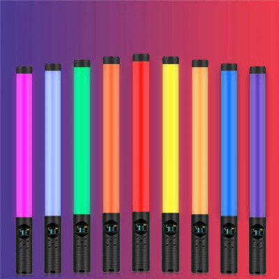 Набір блогера 5 в 1 лампа RGB палиця Light Stick Штатив 2м Петличка Селфі трипод Проекційний світильник