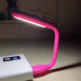 Гнучка портативна USB LED лампа ліхтарик 5v світлодіодна