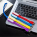 Гнучка портативна USB LED лампа ліхтарик 5v світлодіодна