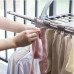 Розкладна сушарка для білизни на балкон вікно Folding Clothes Hanger 3269В Подвійне сушіння для одягу на батарею