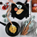 Кухонные принадлежностей силиконовые набор 12 предметов Kitchen & dining кухонная утварь для кухни мятный