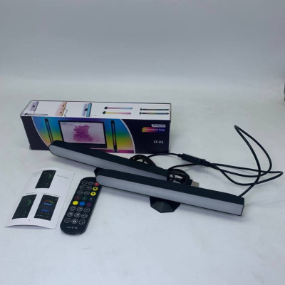 Світлодіодні панелі RGB Настільні світильники з APP SMART та пультом LT-22 Фонове LED світло комплект 2 шт