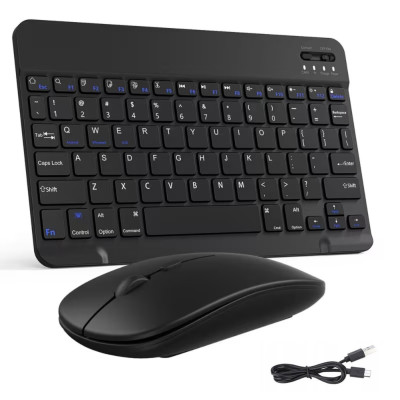 Акумуляторна клавіатура з мишкою Mouse&Keyboard Kit бездротовий комплект для ноутбука телефону планшета