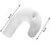 Подушка ортопедична на одну сторону Side Sleeper Pro White Подушки підкови для шиї і для сну на боці