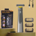 Портативний триммер для бороди та тіла Micro Trimmer з 3 насадками акумуляторний для сухого гоління